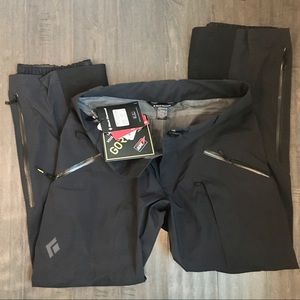 Men’s Black Diamond Mission Snow Pants Black SzL